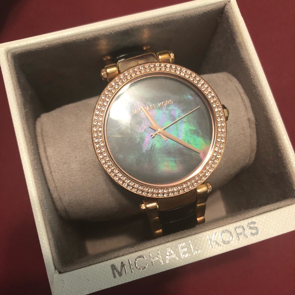 Mineral Face Michael Kors Watch
